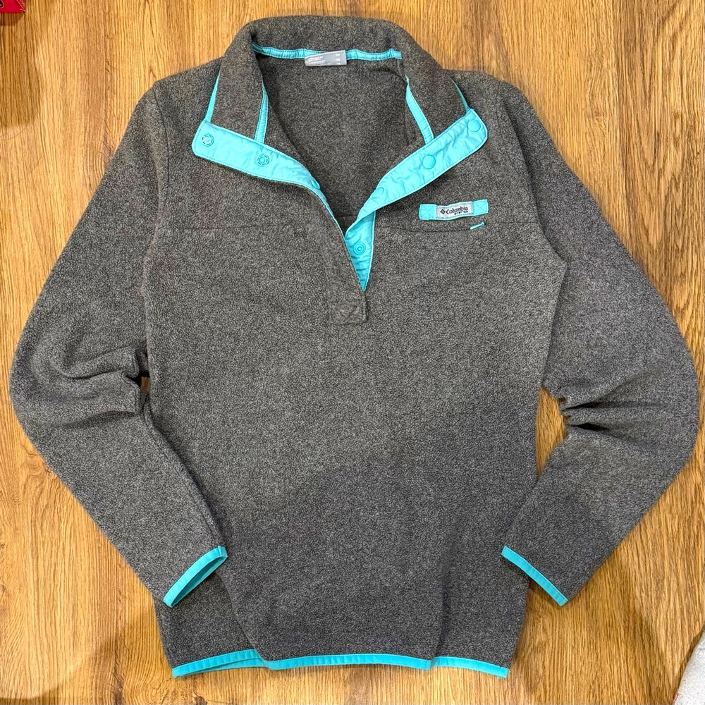 Columbia Fleece - Snap Quarter Button XS